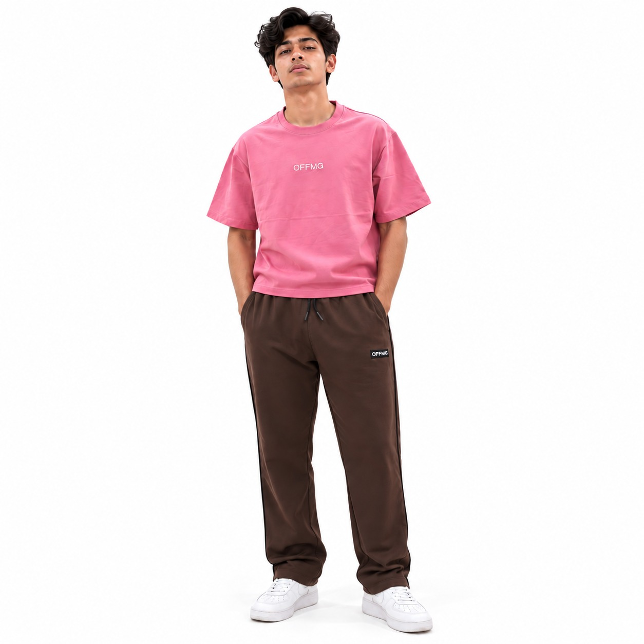 OFFMG Men’s Premium Straight & Baggy Fit Lower – D-Coffee