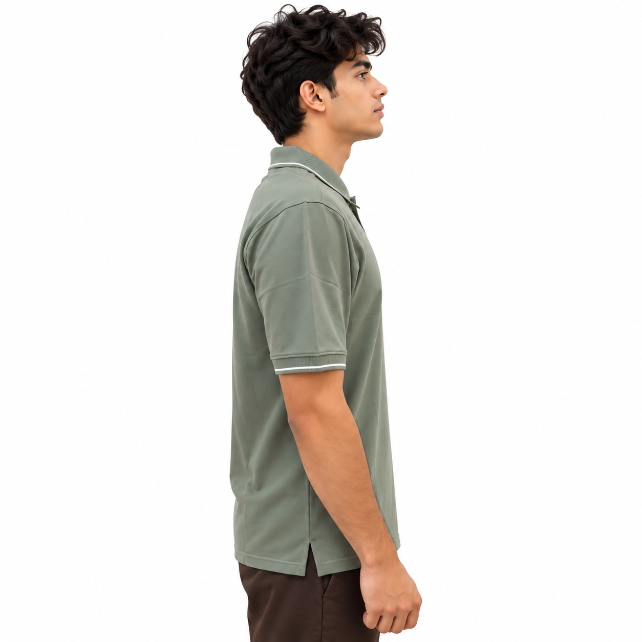 OFFMG Men’s Premium Polo T-Shirt – M-Grey 3