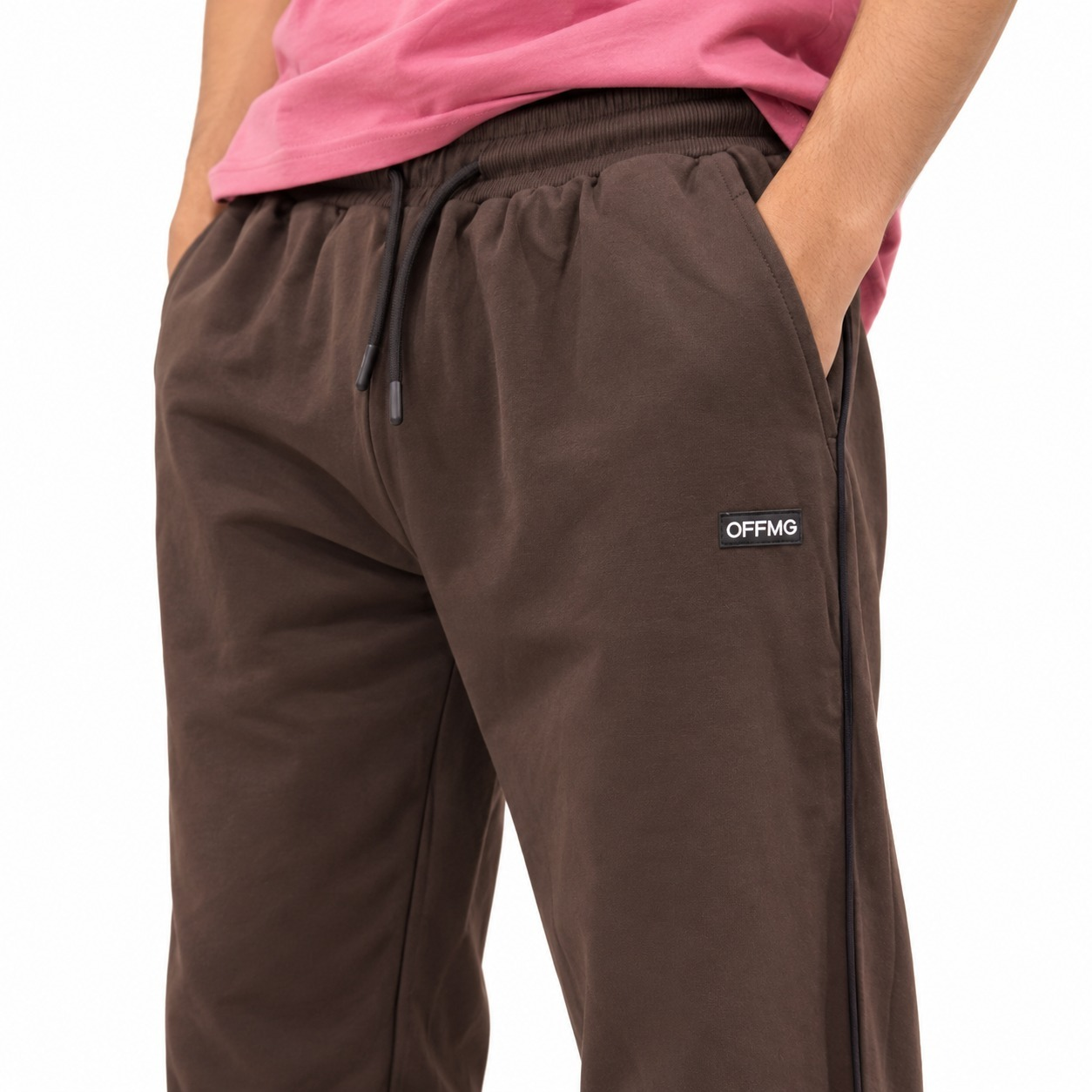 OFFMG Men’s Premium Straight & Baggy Fit Lower – D-Coffee 4