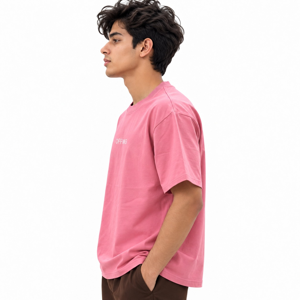 OFFMG Men’s Premium Boxy Fit T-Shirt – Onion 3
