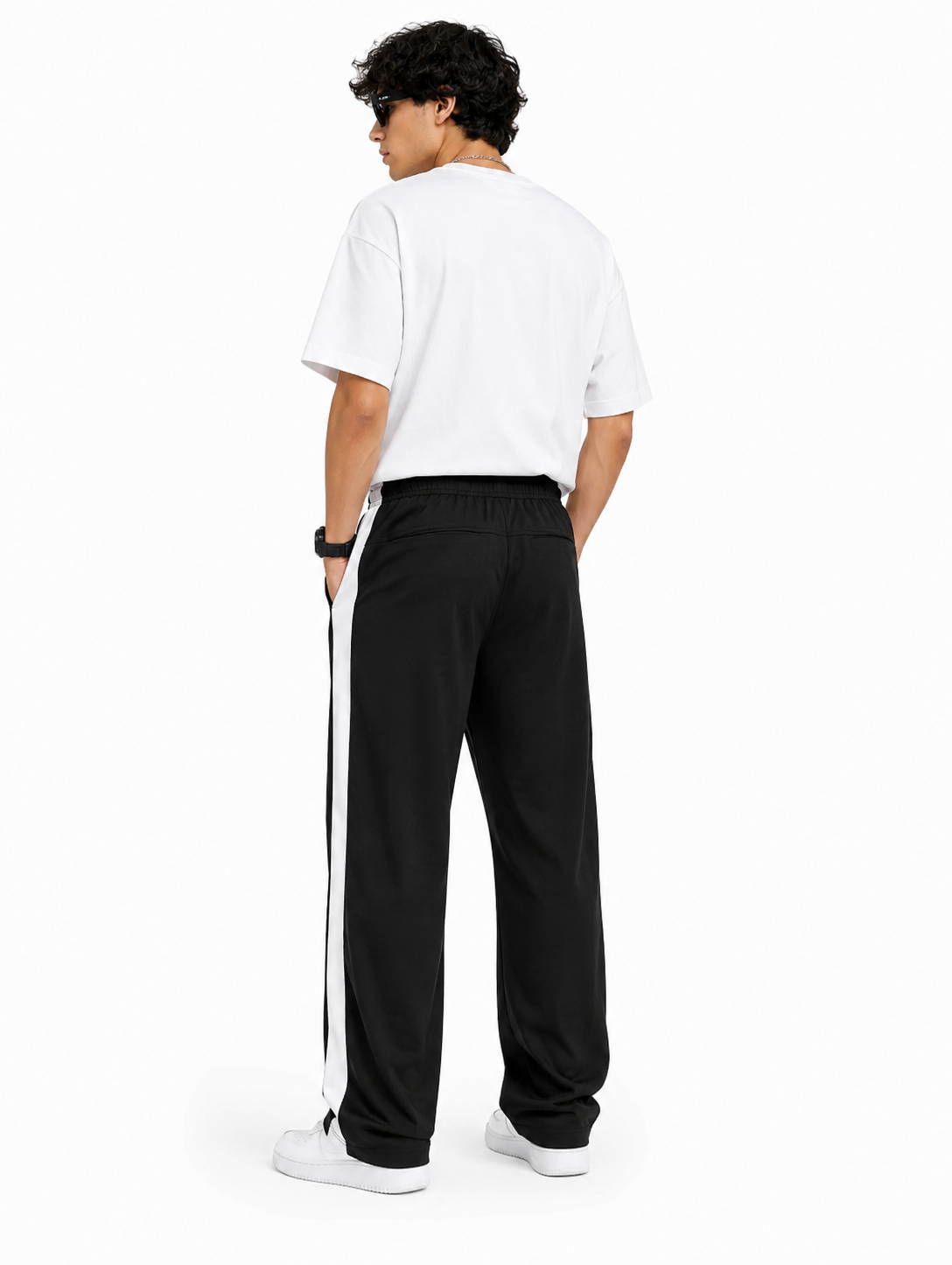 OFFMG Velocity Baggy Track Pants – Black 2